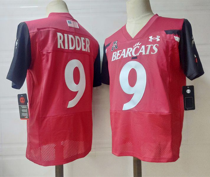 Men Biturong #9 Ridder Red 2025 NCAA Jersey